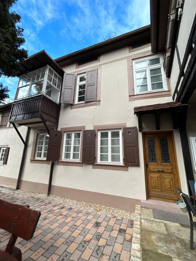 Exklusives Haus, Ruhig Gelegen Im Innenhof, Zentral, Lichtdurchflutet Zustellbett,Babybett Bei Bedarf Karlsruhe Exterior foto