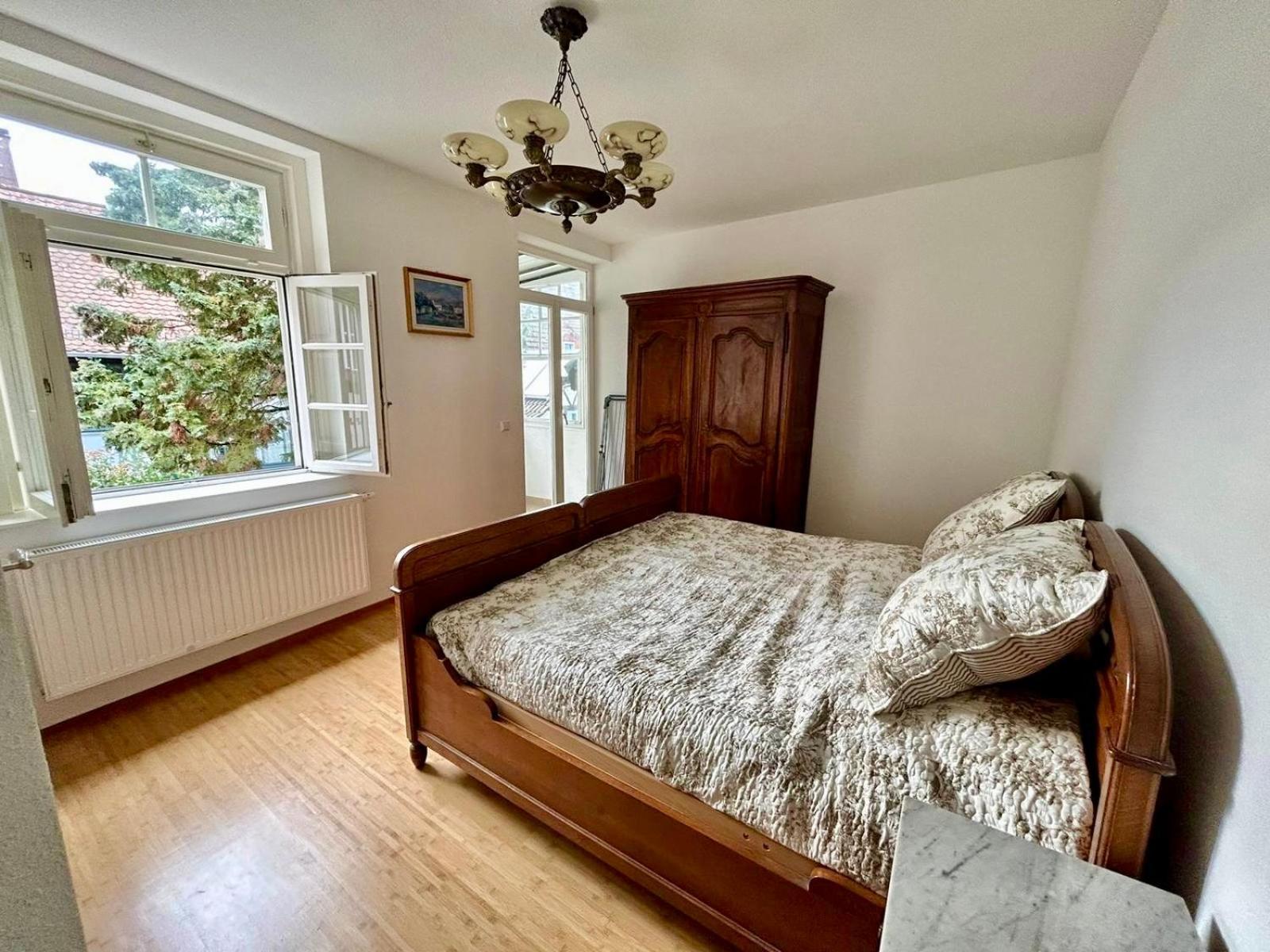 Exklusives Haus, Ruhig Gelegen Im Innenhof, Zentral, Lichtdurchflutet Zustellbett,Babybett Bei Bedarf Karlsruhe Exterior foto